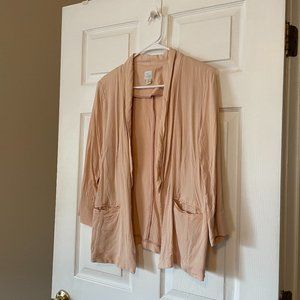 3 for $10 LC Open Front Blush Blazer— size 12
